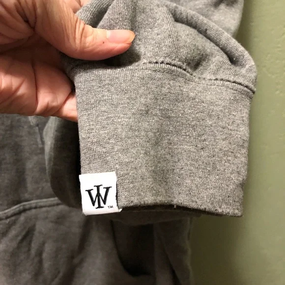 WRLDINVSN 2 pieces Large Gray/Light Blue Hoodie sweatshirt and sweatpants - Picture 5 of 9
